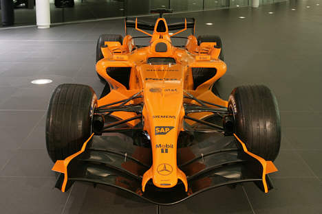 Hvad farve får McLarens nye 2007 racer?